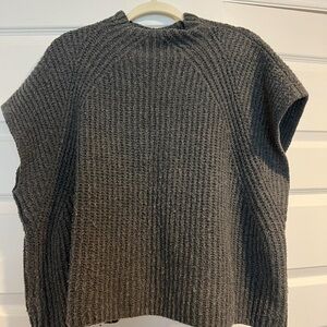 LOFT Women’s Charcoal Crewneck Sweater